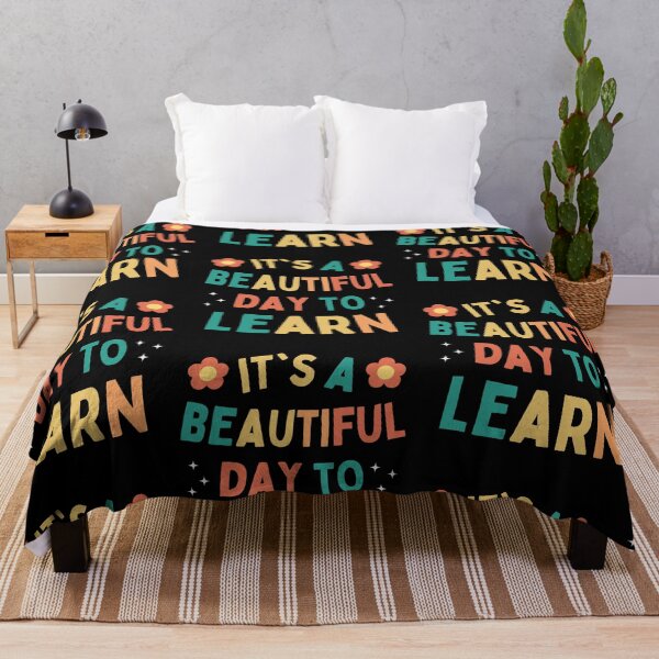 Item preview, Its a Beautiful Day for Learning Retro Teacher Student Quote designed and sold by Trankix.