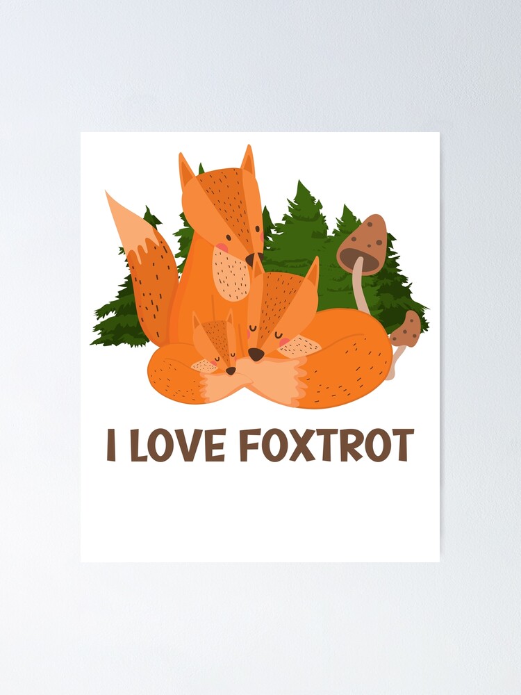 I love Fox" for Sale by Tiny-Love | Redbubble