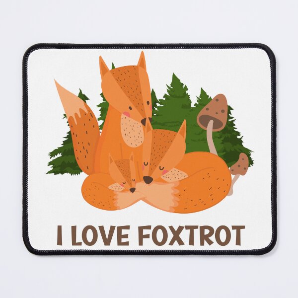 Item preview, I love foxtrot, Fox designed and sold by Tiny-Love ⭐⭐⭐⭐⭐.