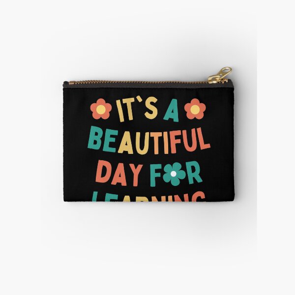 Item preview, Its a Beautiful Day for Learning Retro Teacher Student Quote designed and sold by Trankix.