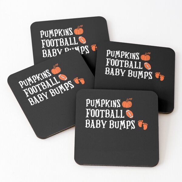 Item preview, Pumpkins Football Baby Bumps Halloween Baby Announcement Gift designed and sold by TMelonShop.