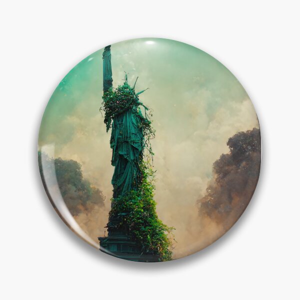 Item preview, A decaying statue of liberty. designed and sold by Maniock.