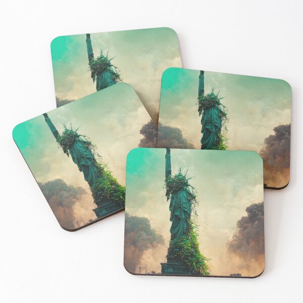 Item preview, A decaying statue of liberty. designed and sold by Maniock.