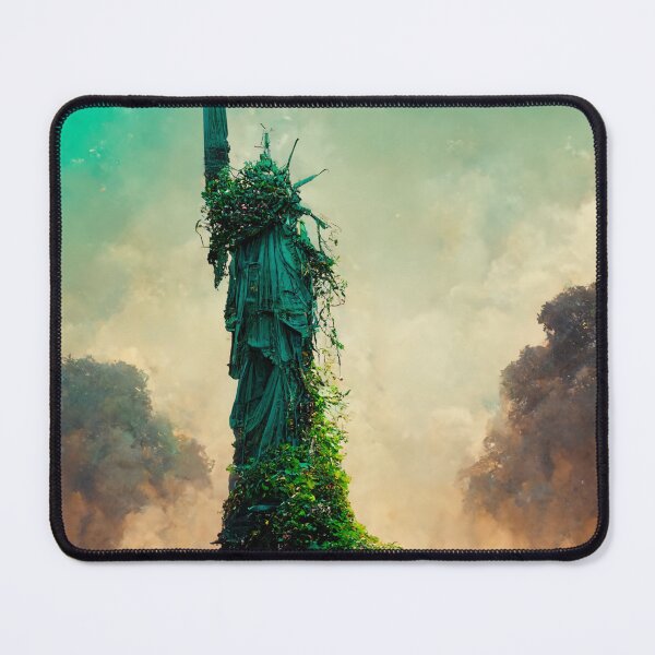 Item preview, A decaying statue of liberty. designed and sold by Maniock.