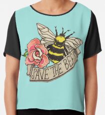 SAVE the Bees! Chiffon Top