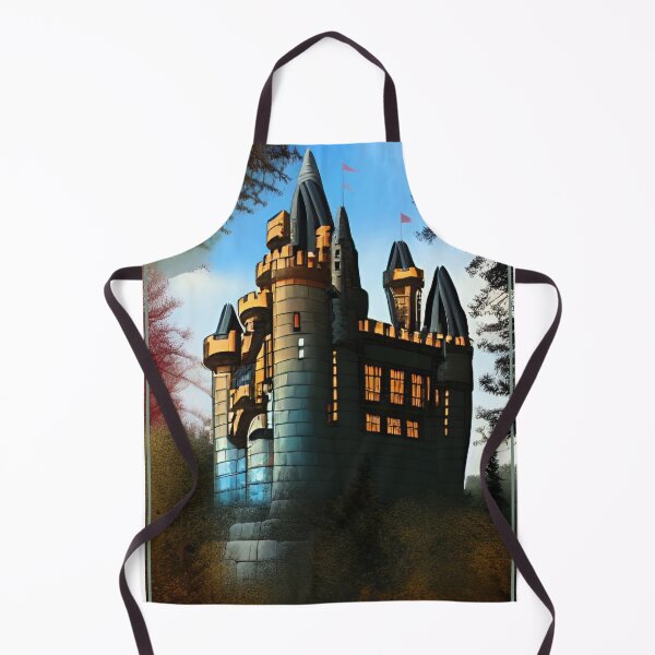 Item preview, Castle in the Woods | Castle Art | Medieval Castle | Designs by derickquince designed and sold by DerickQuince.