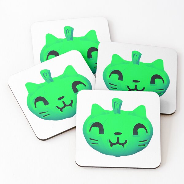 Item preview, Green Cute Pumpkin Kitty, Halloween Pumpkin designed and sold by Dven-Clothes.