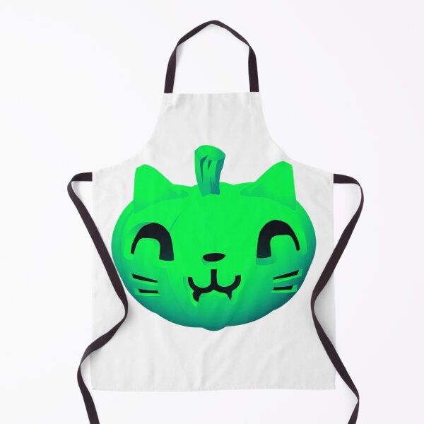 Item preview, Green Cute Pumpkin Kitty, Halloween Pumpkin designed and sold by Dven-Clothes.
