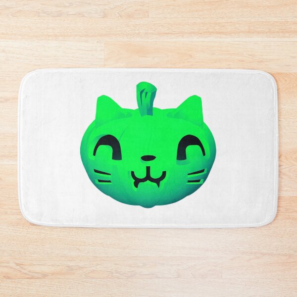 Item preview, Green Cute Pumpkin Kitty, Halloween Pumpkin designed and sold by Dven-Clothes.