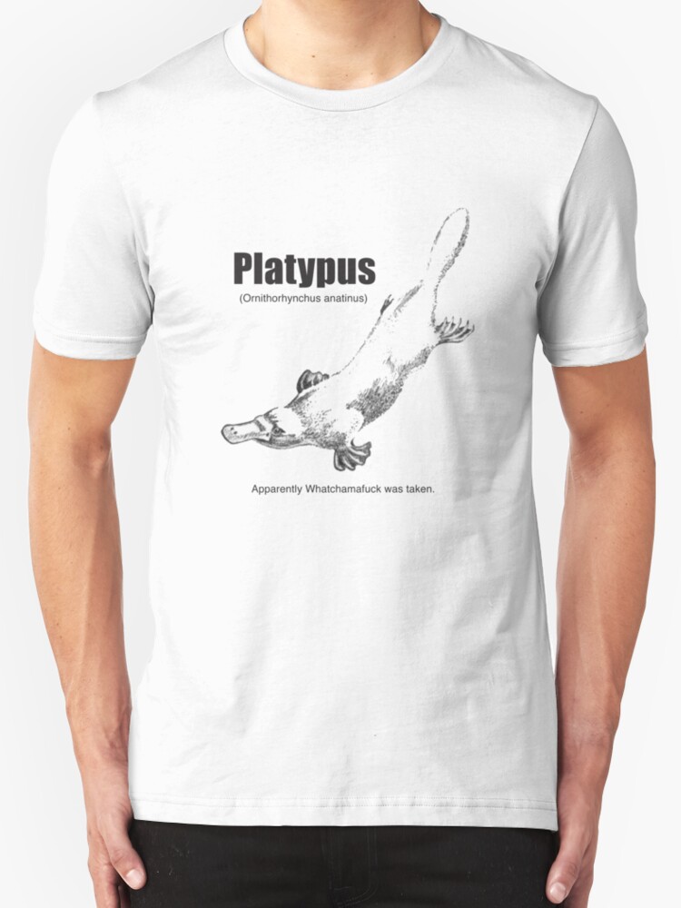 platypus t shirts