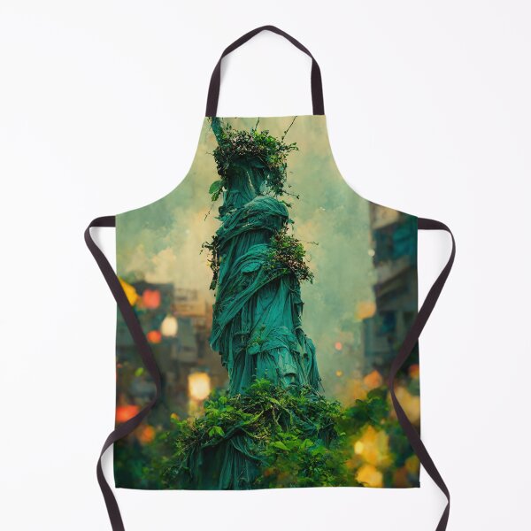 Item preview, Statue of liberty in a post-apocalyptic world designed and sold by Maniock.