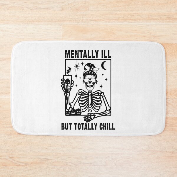 Item preview, Mentally Ill But Totally Chill Coffee Moon Halloween Costume Gift designed and sold by TMelonShop.