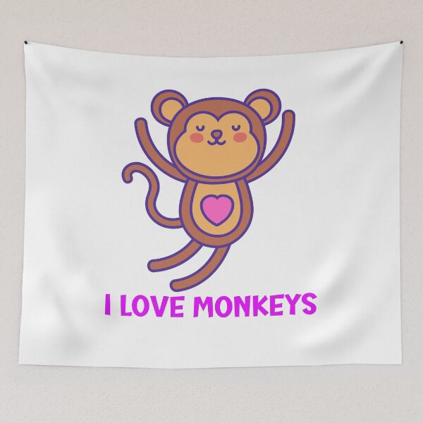 Item preview, I love monkeys designed and sold by Tiny-Love ⭐⭐⭐⭐⭐.