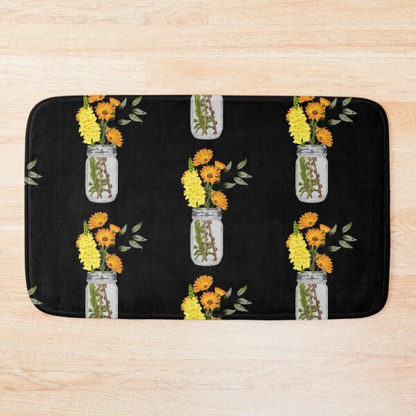 Item preview, Vintage Snapdragons wildflowers in marson jar  | vintage snapdragons  designed and sold by SodaPUNCH.