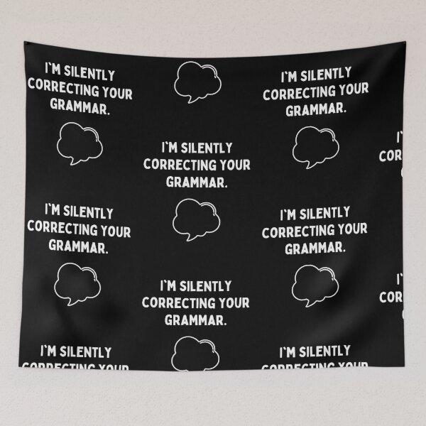 Item preview, I'm Silently Correcting Your Grammar Funny Sarcastic Teacher designed and sold by Trankix.