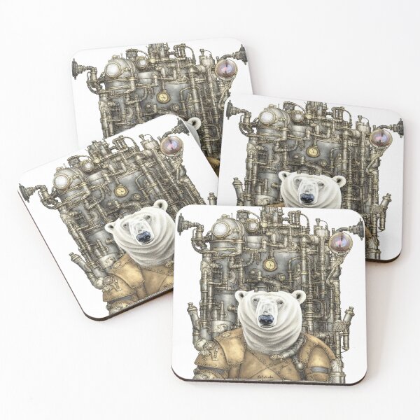 Item preview, Steampunk Polar Bear designed and sold by felissimha.
