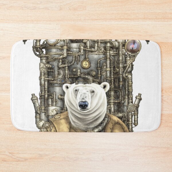 Item preview, Steampunk Polar Bear designed and sold by felissimha.