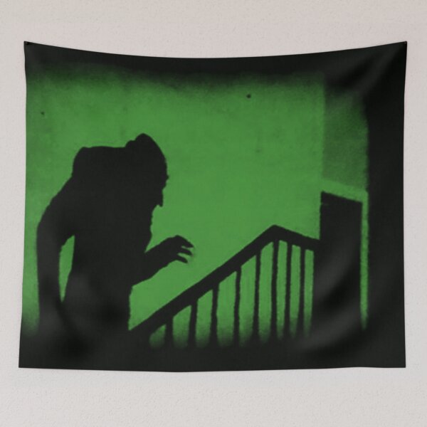 Item preview, Green Nosferatu Classic Horror Movie designed and sold by Creepyhollow.
