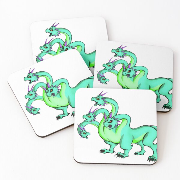 Item preview, Hydra in poisonous green designed and sold by BeccaDoodles.