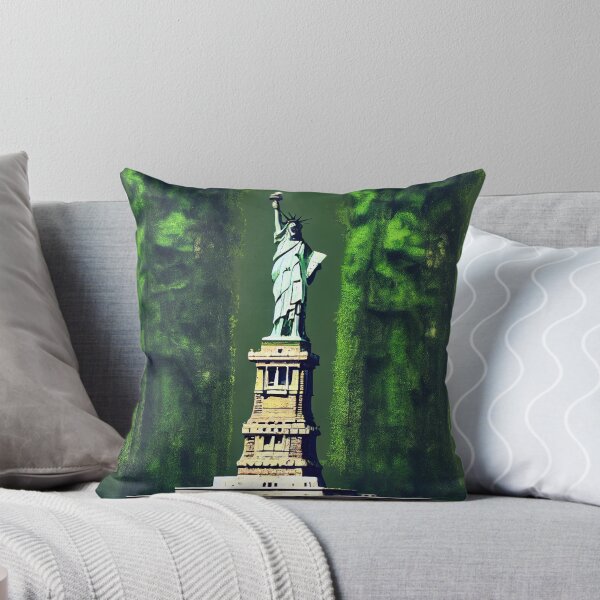 Item preview, Statue of Liberty in a green. designed and sold by Maniock.