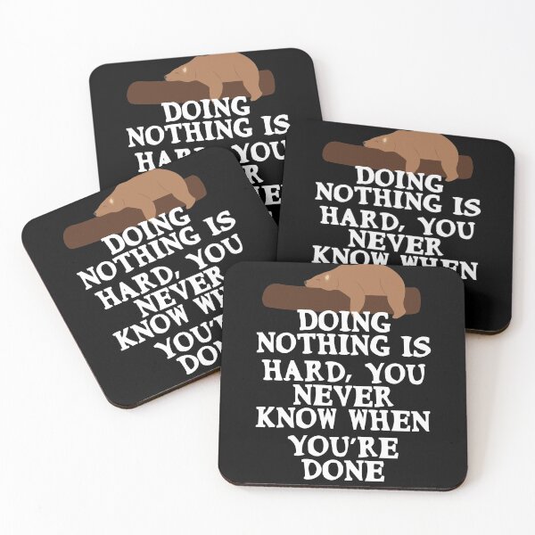 Item preview, Doing nothing is hard, you never know when you’re done designed and sold by Gevover.