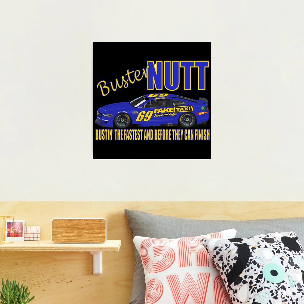 Buster Nutt- Vintage Style Race Car Driver Design