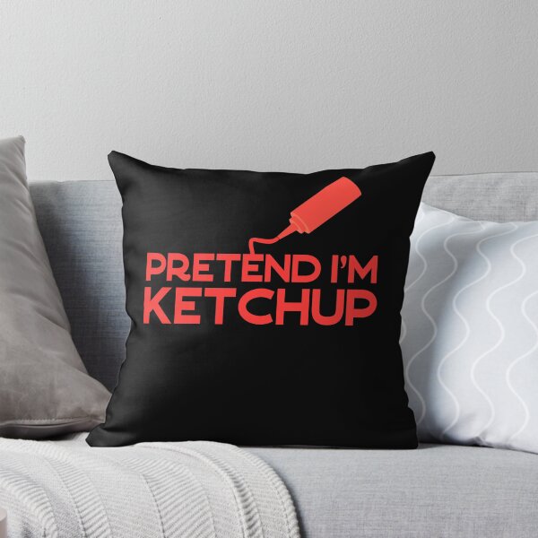 Item preview, Funny Pretend I'm Ketchup Easy Lazy Halloween Costume Party Gift designed and sold by TMelonShop.