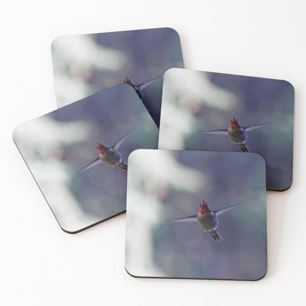 Item preview, Little Red Hummingbird Hovering in front of my lens designed and sold by pnywest.