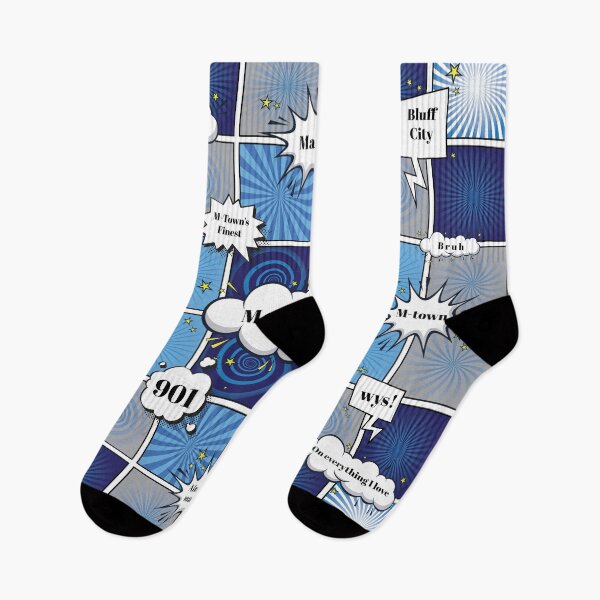 Item preview, Memphis 10 - Comic Blue 3 designed and sold by TwinPowerTammy.