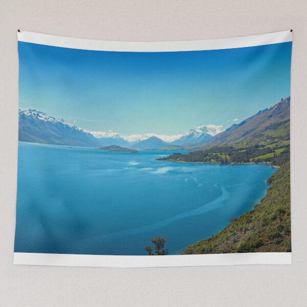 Item preview, Lake Wakatipu New Zealand Panorama designed and sold by PhotoArt by Joan Carroll.