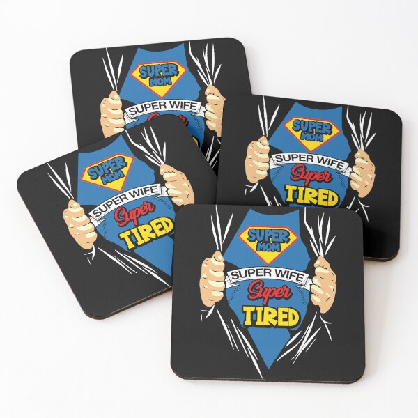 Item preview, Super Mom Super Wife Super Tired designed and sold by vadenhannige46.