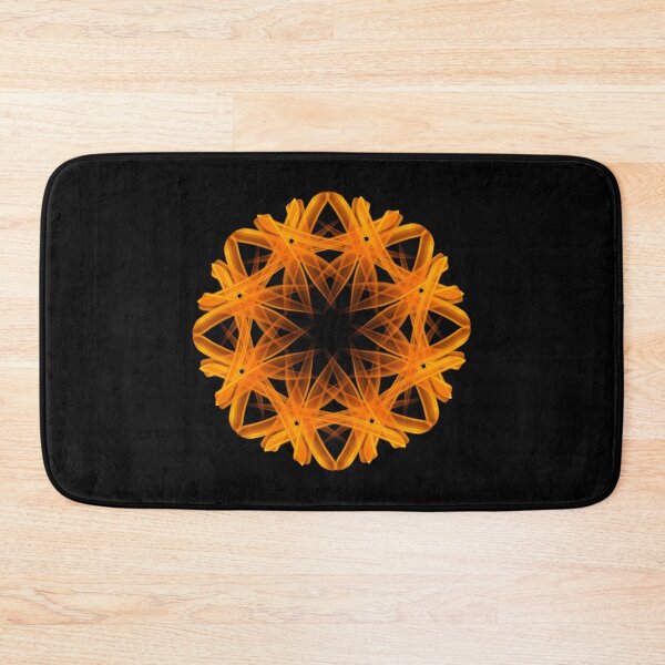 Item preview, orange mandala designed and sold by Meo Design.