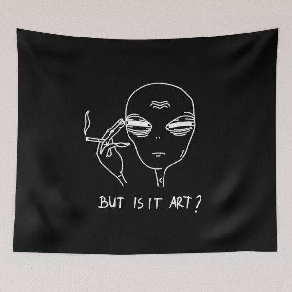 Item preview, Alien but is it art smoking  designed and sold by Youranimedealer.