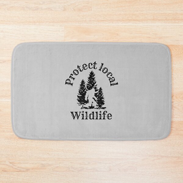 Item preview, Protect Local Wildlife Bigfoot Sasquatch designed and sold by VirtualFaries.