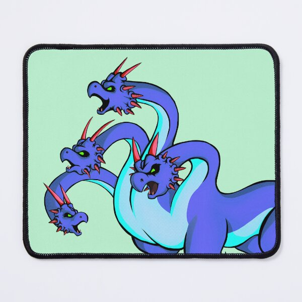 Item preview, Hydra in electric blue designed and sold by BeccaDoodles.