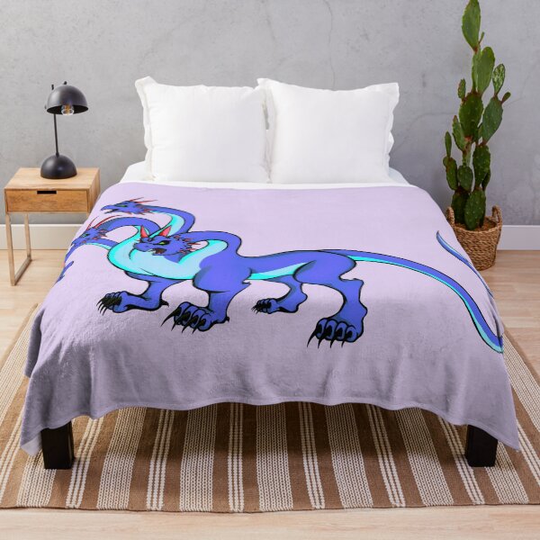 Item preview, Hydra in electric blue designed and sold by BeccaDoodles.