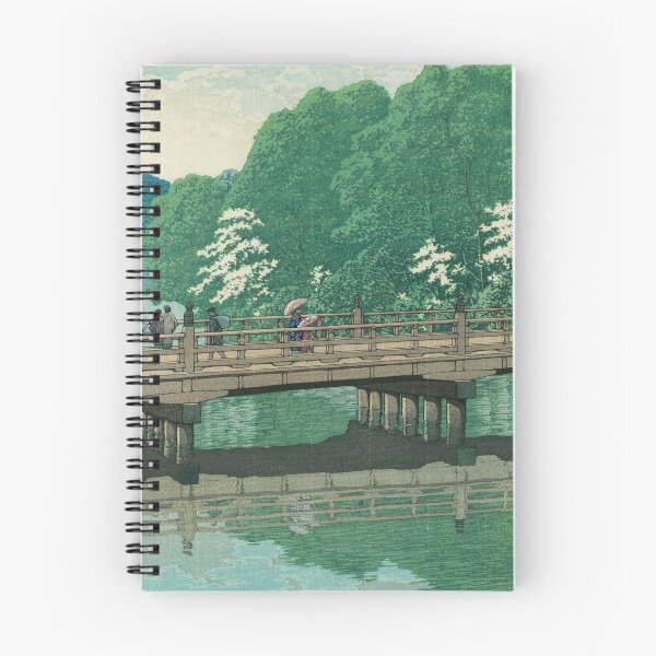 Item preview, Kawase Hasui Benkei Bridge, Akasaka, 1931 designed and sold by TeeARTHY.