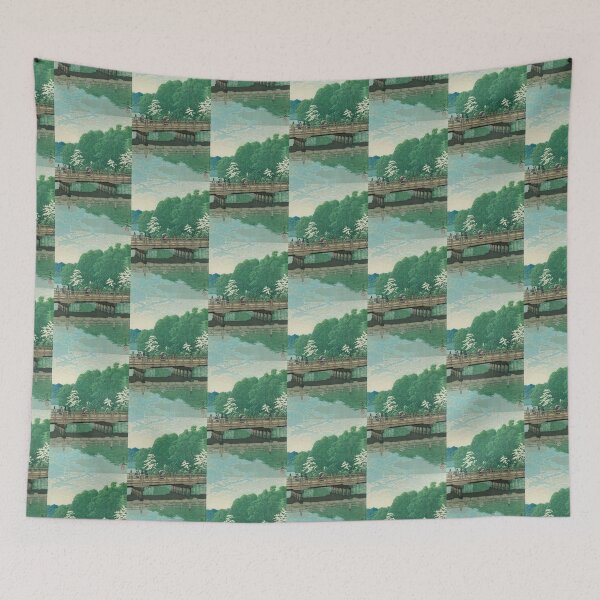 Item preview, Kawase Hasui Benkei Bridge, Akasaka, 1931 designed and sold by TeeARTHY.