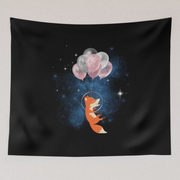 Item preview, Fox On The Moon designed and sold by The Love Quill.