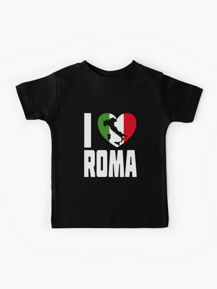 I Love Roma - I Heart Roma Italia Kids T-Shirt for Sale by molamode