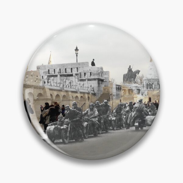 Item preview, Budapest : German Motorbikes at Fishermans Bastion 1944 - 2018 designed and sold by Marc Redmond.
