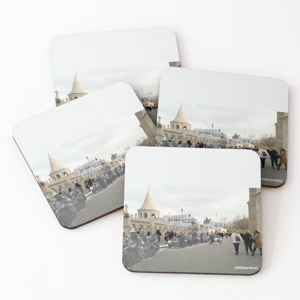 Item preview, Budapest : German Motorbikes at Fishermans Bastion 1944 - 2018 designed and sold by Marc Redmond.