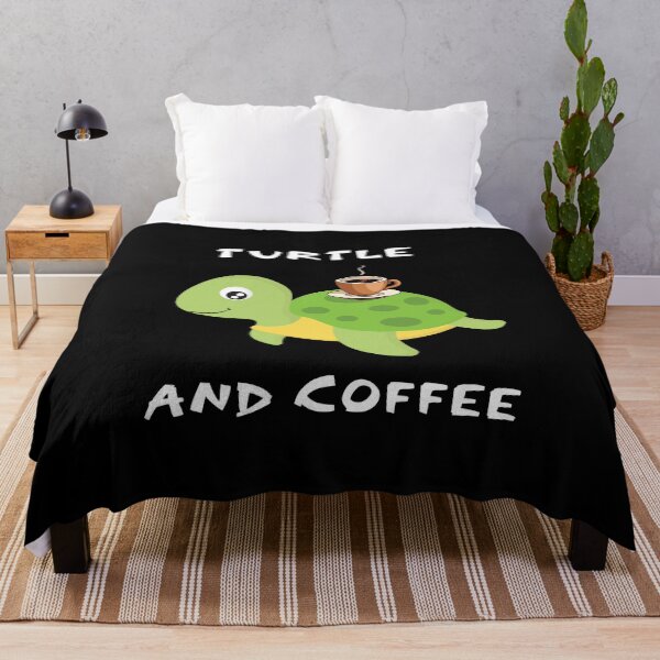Item preview, Turtle And Coffee designed and sold by The Love Quill.
