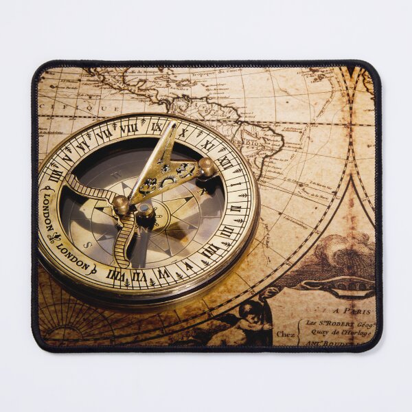 Item preview, Vintage old world map and compass designed and sold by AKAYOLO.