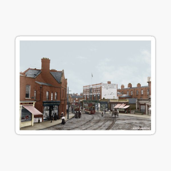 Artikel-Vorschau von Rathmines, Dublin, Irland 1910, designt und verkauft von Marc Redmond.