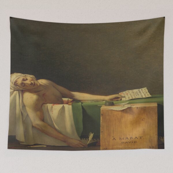 Item preview, The Death of Marat by Jacques-Louis David designed and sold by beoverpowered.