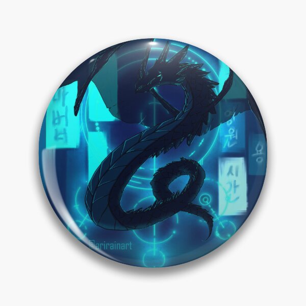 Item preview, Neon Dragon with Dream Catcher (dark) designed and sold by Arirain.