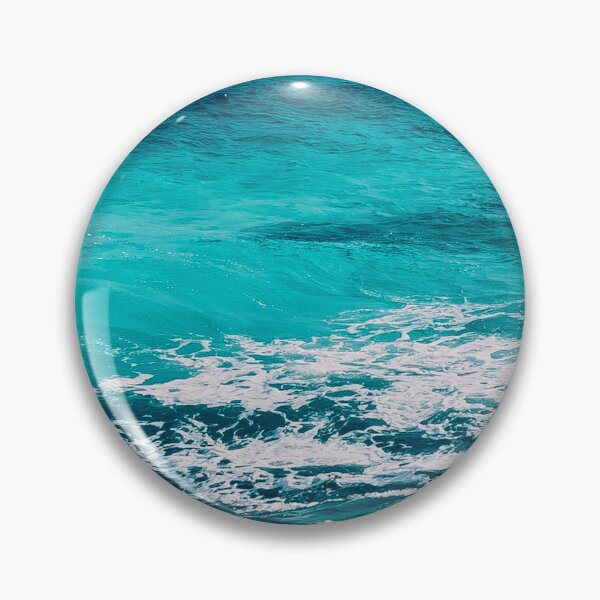 Item preview, blue ocean waves water designed and sold by Deep Blue Ocean.