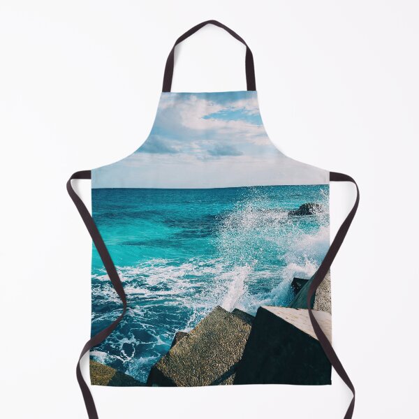 Item preview, blue ocean waves water designed and sold by Deep Blue Ocean.