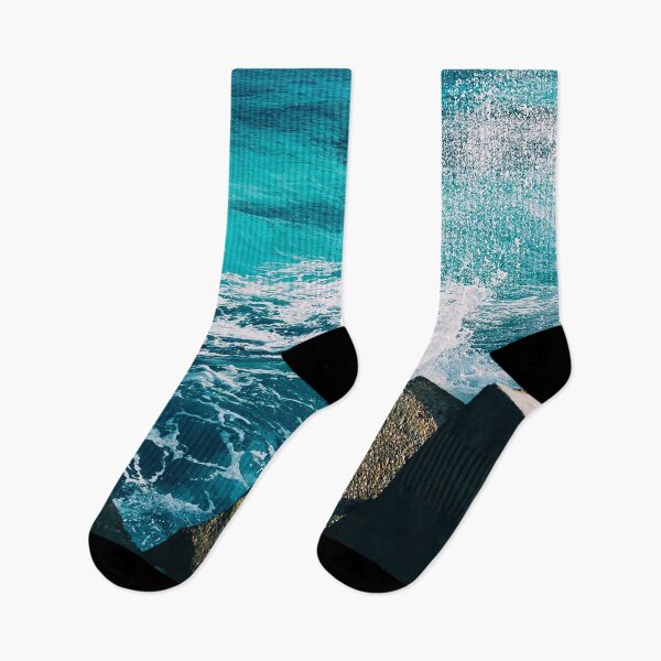 Item preview, blue ocean waves water designed and sold by Deep Blue Ocean.